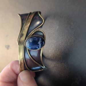 Art Copper And Brass Cuff